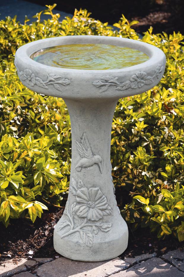 bird bath for hummingbird