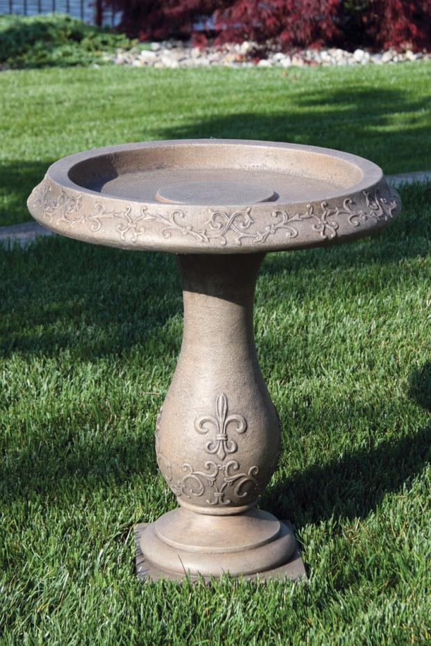 white bird baths for sale